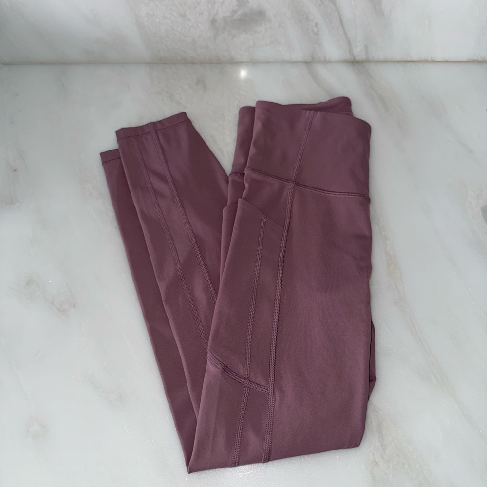 Ultimate Stash 7/8 Tight- Mauve